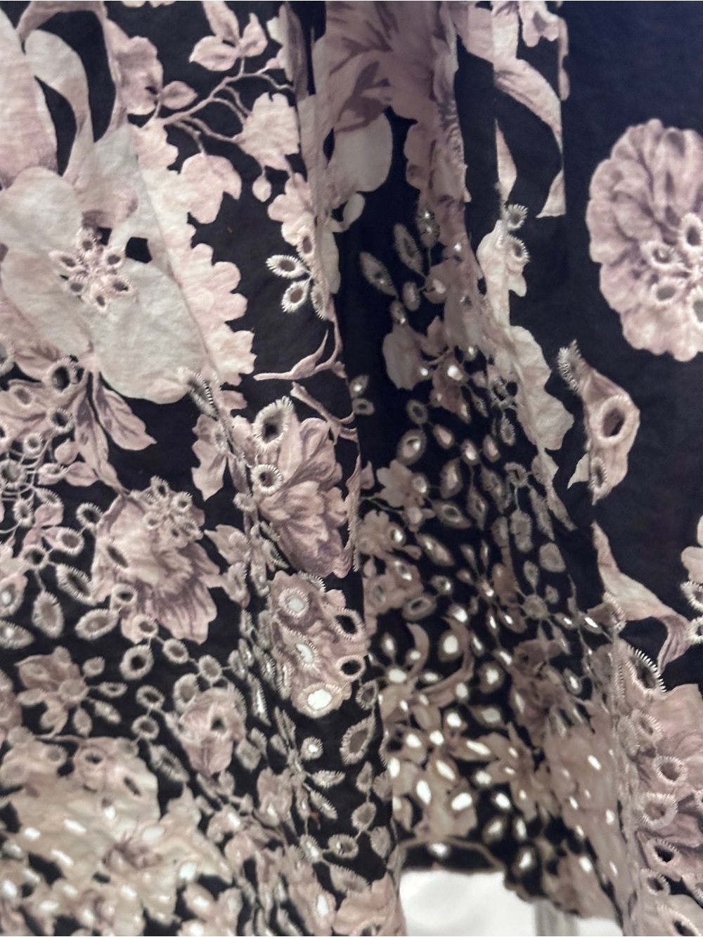 Anthropologie Floral Tiered Midi Dress Adjustable Straps Size Medium - Picture 4 of 7